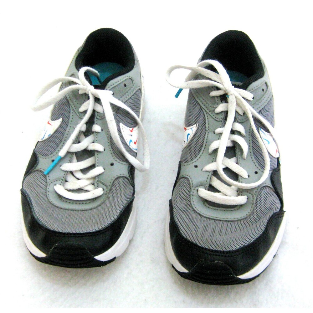 NIKE AIR MAX Boys (Size 5.5Y) Gray Athletic Walking Running Shoes Sneakers - Picture 5 of 6